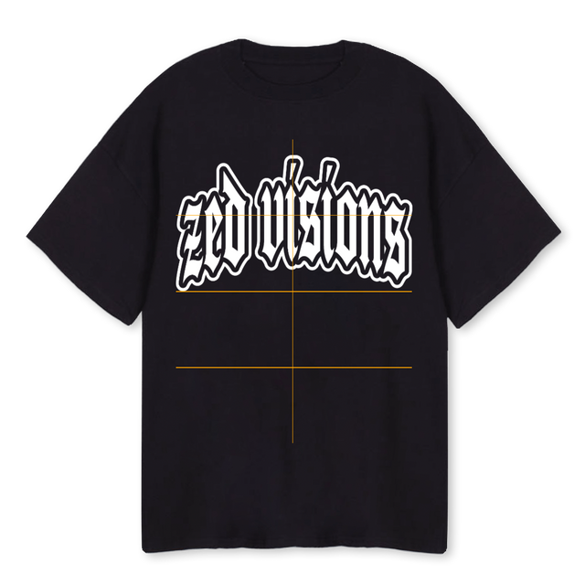 JSTCA Black Oversized Tee.