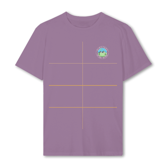 MYSOXMYRIDECREME Purple Regular Tee.