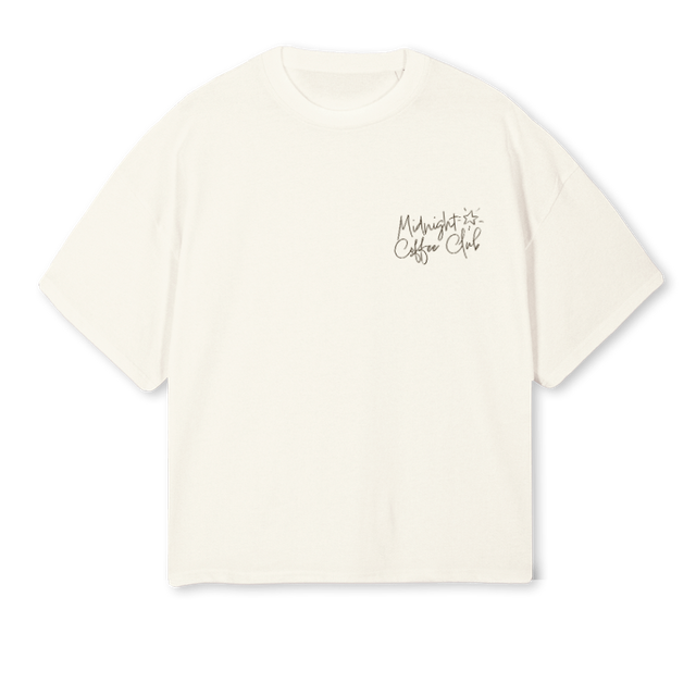 PLANT Cream Oversized Boxy Tee.
