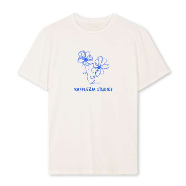 BLUEFLOWERTEE Vintage White Regular Tee.