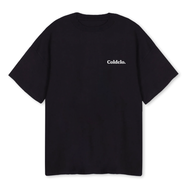 THISONEFORREAL Black Oversized Tee.