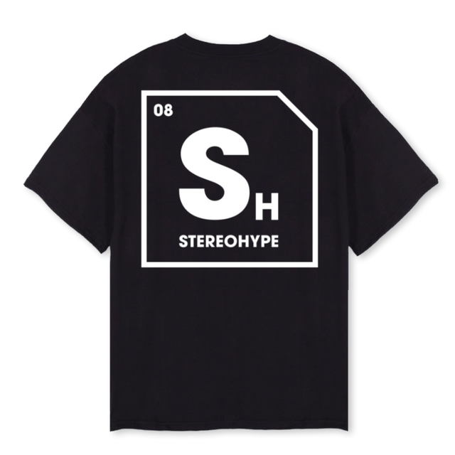 REALDJINGBLACK Black Oversized Tee.