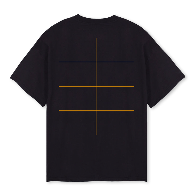 ALTUSBLACK Black Oversized Tee.