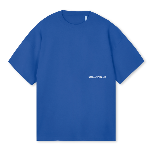 JVBHAMBURG Cobalt Blue Oversized Tee.