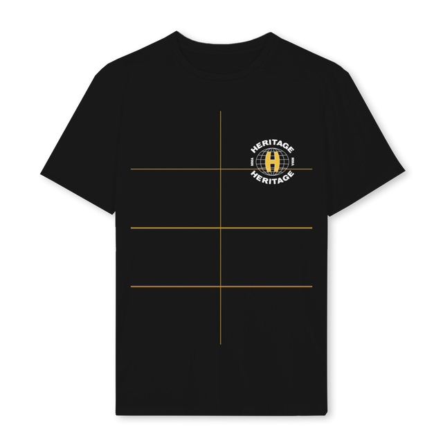 MMMAHERITAGETSHIRT Black Regular Tee.