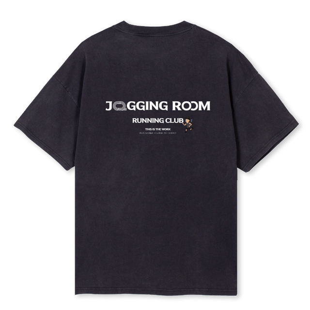 JRNEWOVB Vintage Black Oversized Tee.