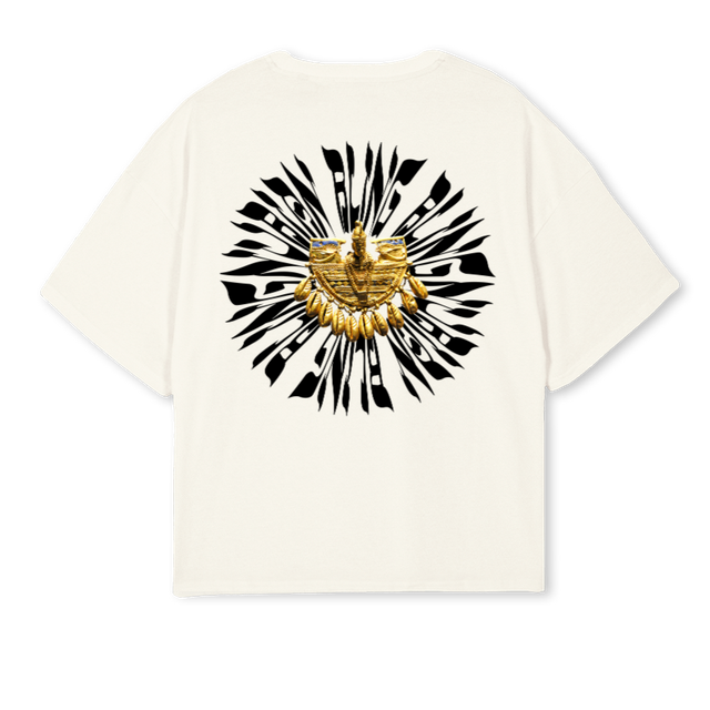 NBB Cream Oversized Boxy Tee.