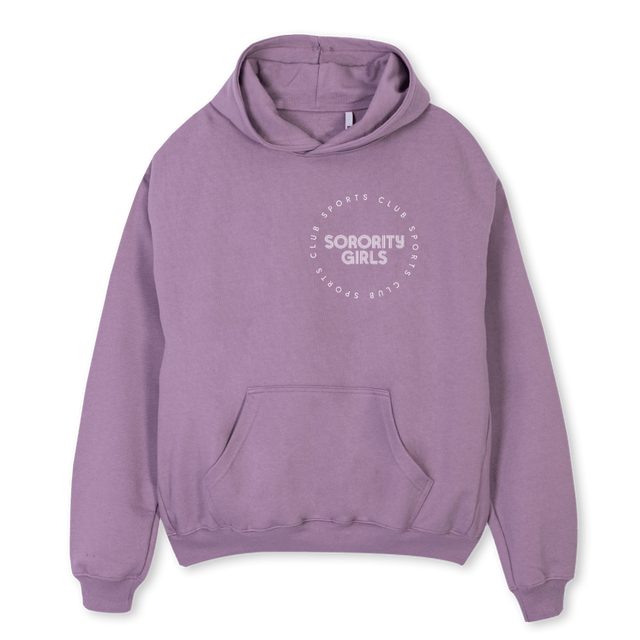 SGCSCLILACHOODIE Purple Oversized Hoodie.