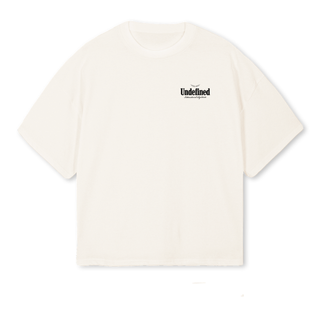 SYNDICATEWHITE Vintage White Oversized Boxy Tee.