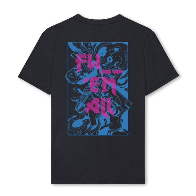 ADWBRUNNERVB_2 Vintage Black Regular Tee.