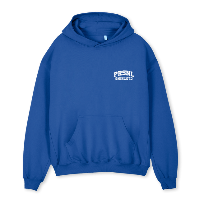 BLUEBLUR Cobalt Blue Oversized Hoodie.