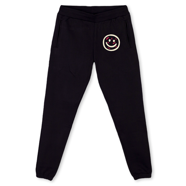 NOONESWEATS Black Sweatpants.
