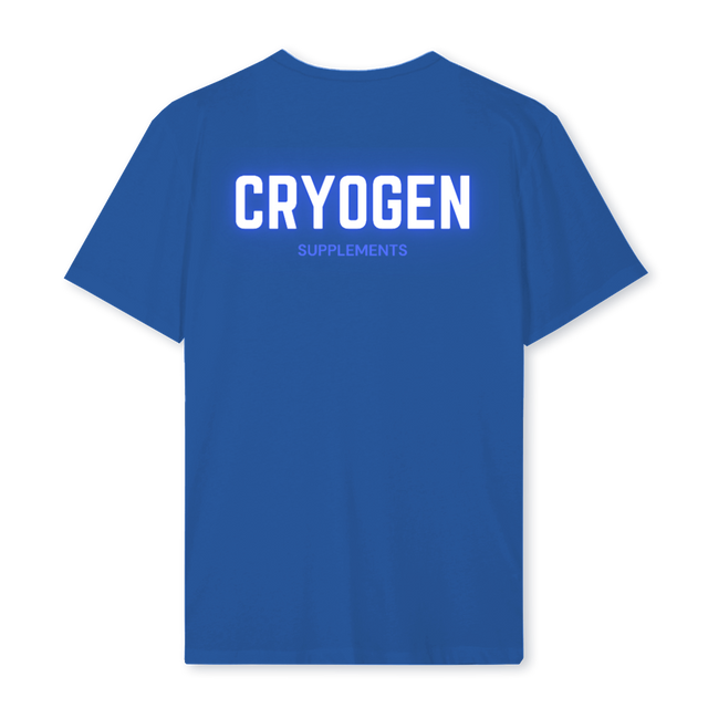 CRYOGENTBACK Cobalt Blue Regular Tee.