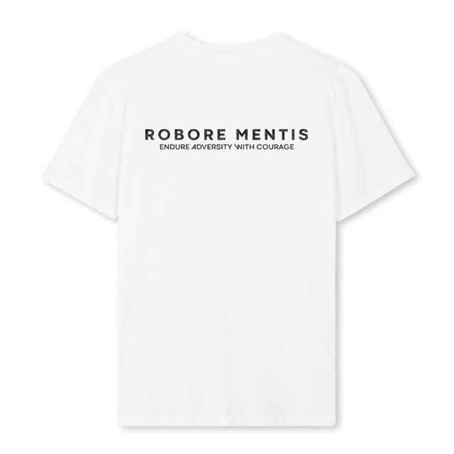 CAMOBLACK White Regular Tee.