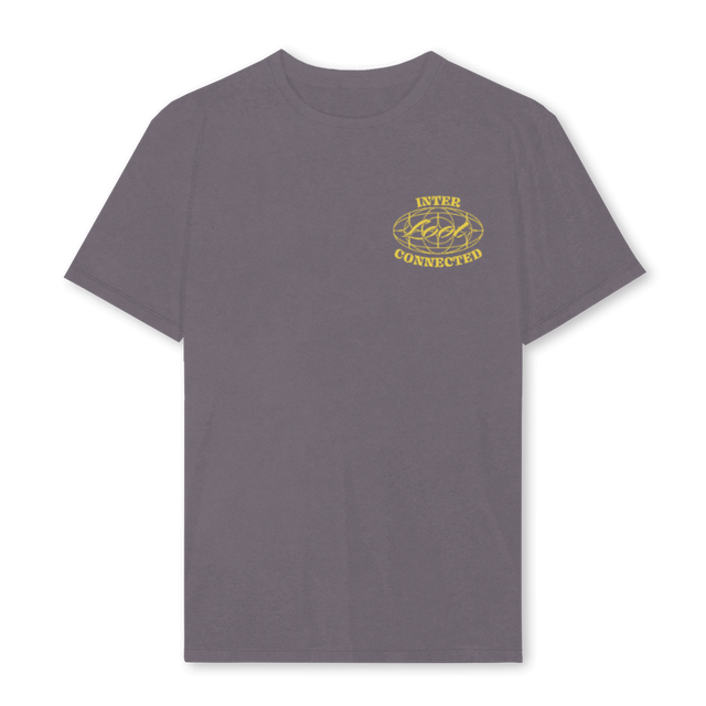 INTERSHIRTYELLOW Pigment Grey Regular Tee.