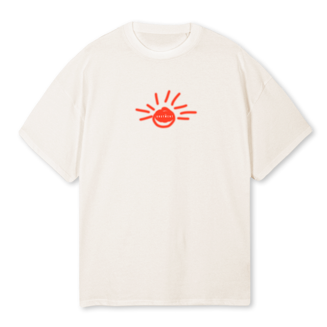 PROBABLYMENS Vintage White Oversized Tee.