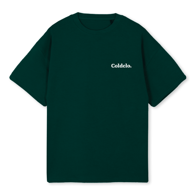 REALGREEN Wild Green Oversized Tee.