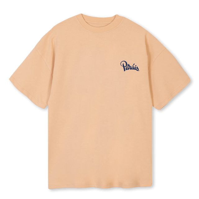 PATIENCE Sand Oversized Tee.