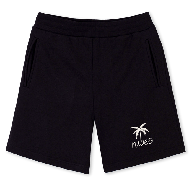 TVSHORTSB Black Sweatshorts.