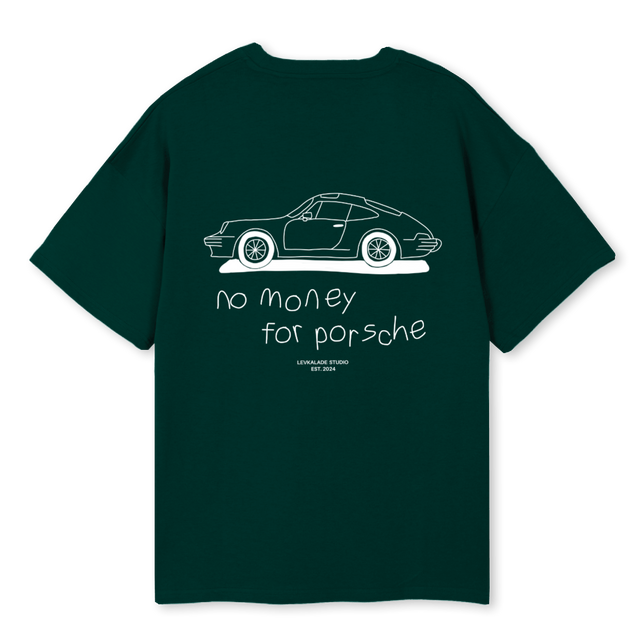 NOPORSCHE Wild Green Oversized Tee.