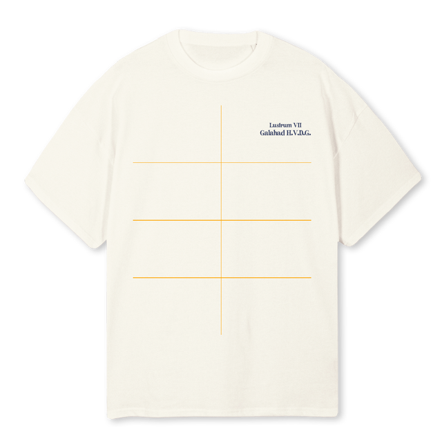 HVDG Cream Oversized Tee.