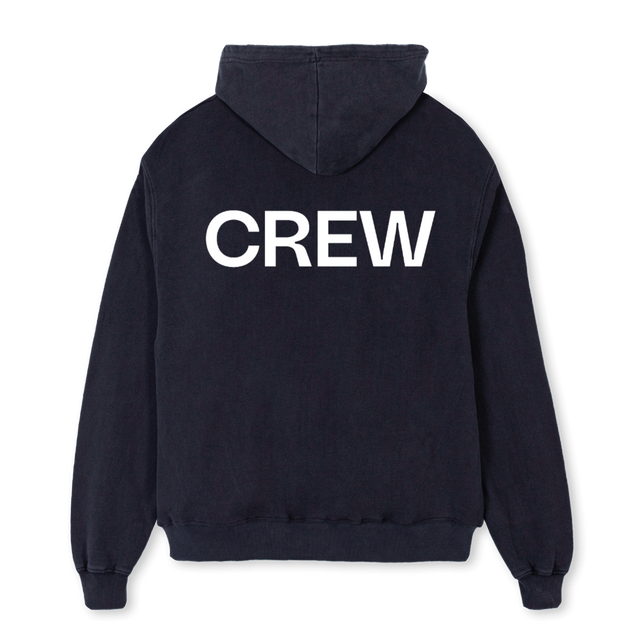 VINTAGECREW Vintage Black Oversized Hoodie.