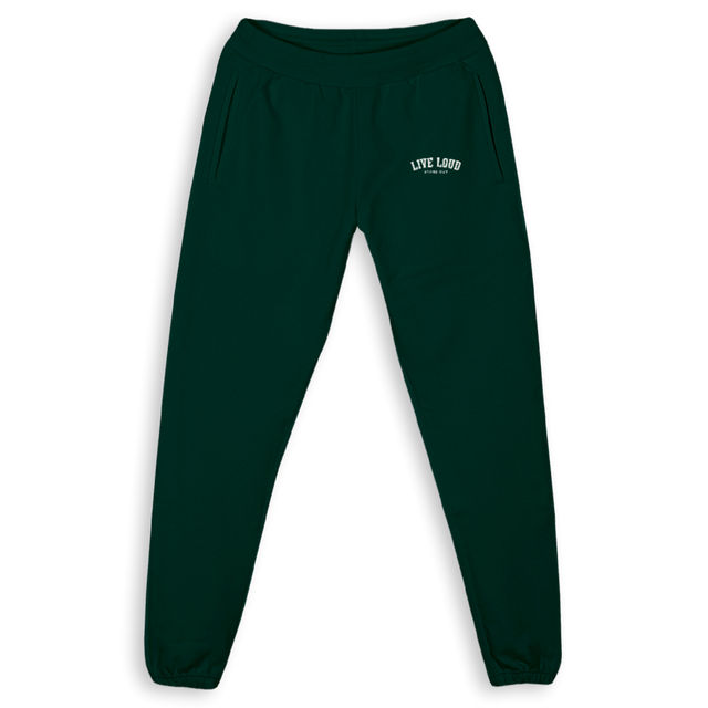 TRACKSUITB Wild Green Relaxed Sweatpants.