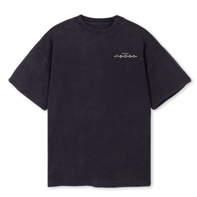 VBLACKTEE Vintage Black Oversized Tee.