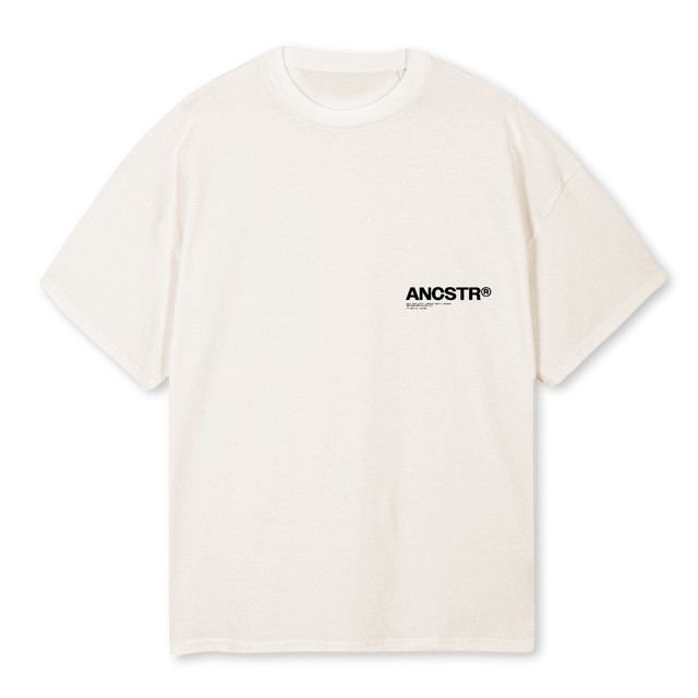 ANCSTREDITIONTSHIRT Vintage White Oversized Tee.