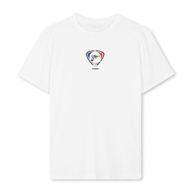 ZIZOU White Regular Tee.
