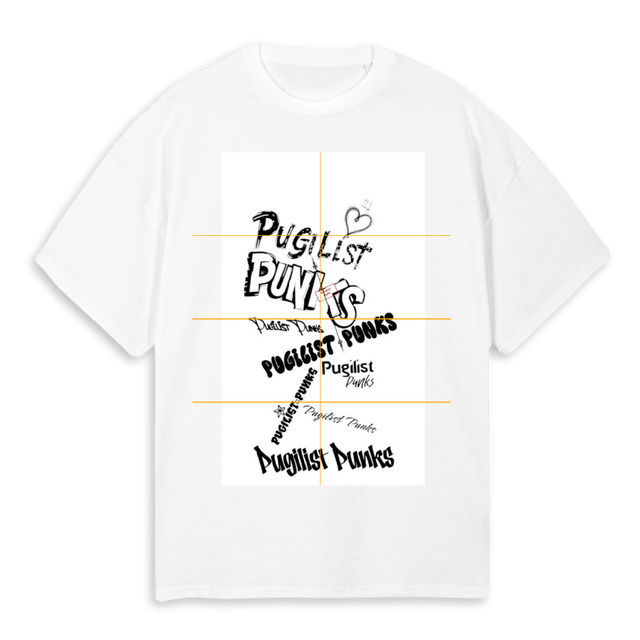 WILDSTYLE White Oversized Tee.