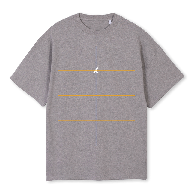 ATKGREY Grey Marl Oversized Tee.
