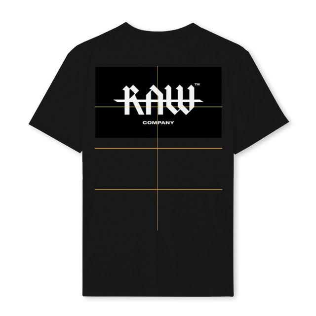 MOROC Black Regular Tee.