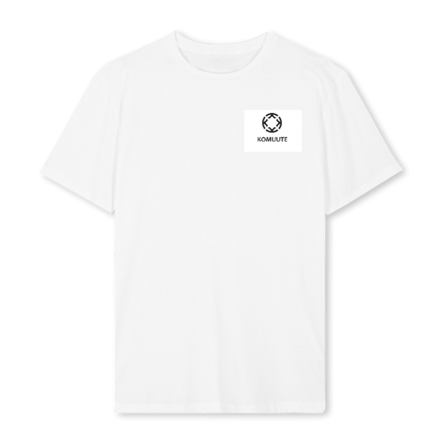 KOMUUTE_2 White Regular Tee.