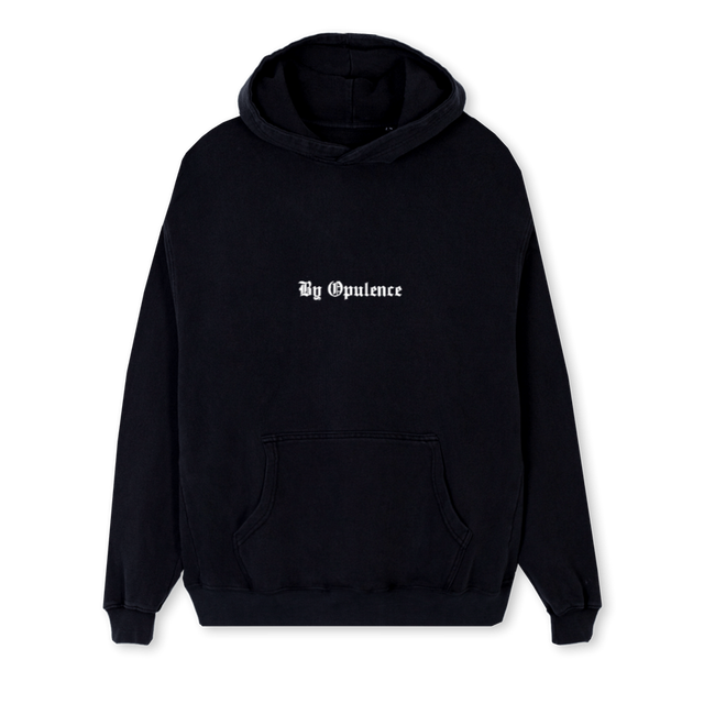 ROMANREGHOODIE Black Regular Hoodie.