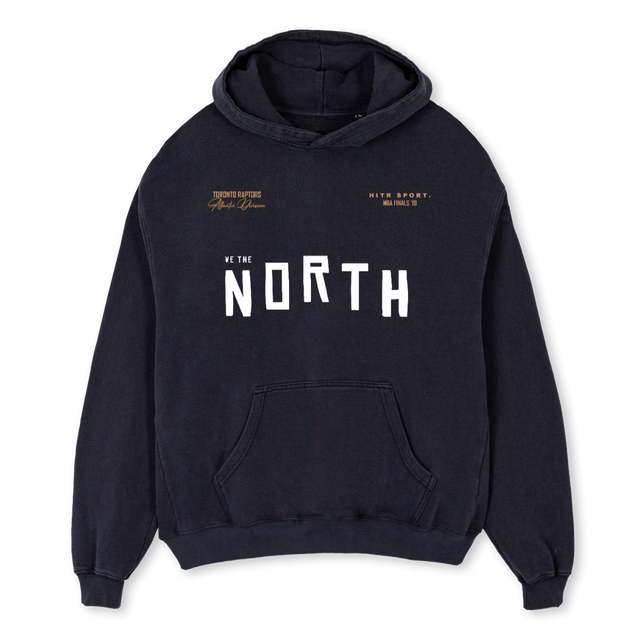 RAPT_1 Vintage Black Oversized Hoodie.