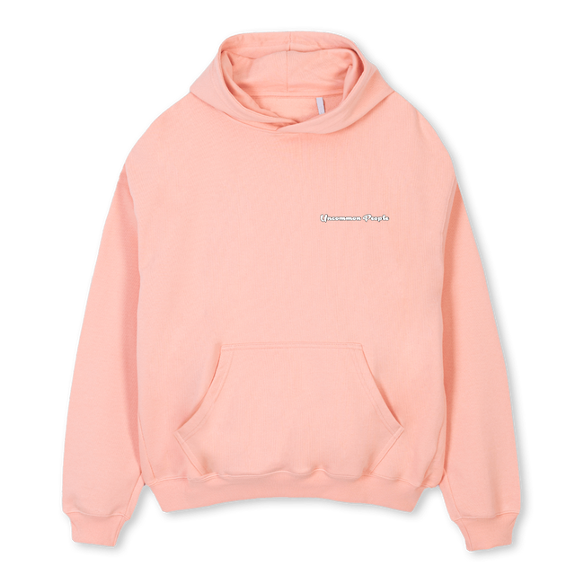 BUBBLE_2 Pink Clay Oversized Hoodie.