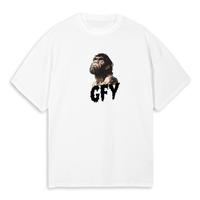 GFYCROMAG White Oversized Tee.