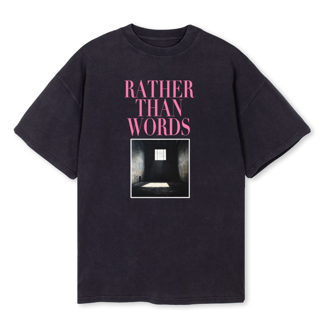 GFYHIGHWINDOWS Vintage Black Oversized Tee.