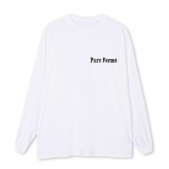 COWBOYXLS White Oversized LS Tee.