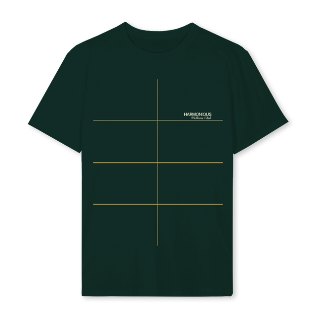 GREENREGWLNESSCRIPT Wild Green Regular Tee.