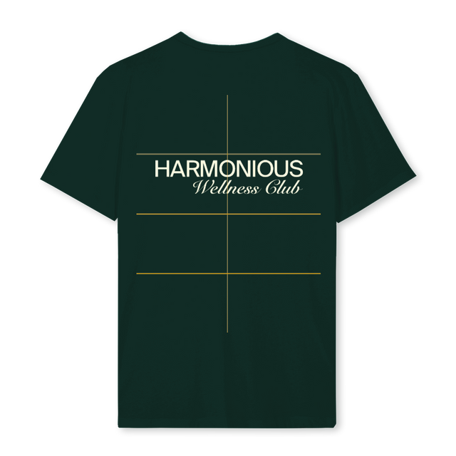 GREENREGWLNESSCRIPT Wild Green Regular Tee.