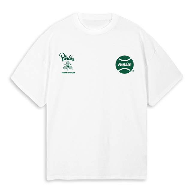 TENISGOOD White Oversized Tee.