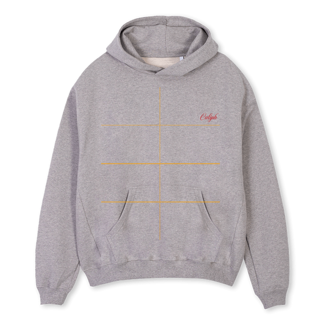GREYREDONE Grey Marl Oversized Hoodie.