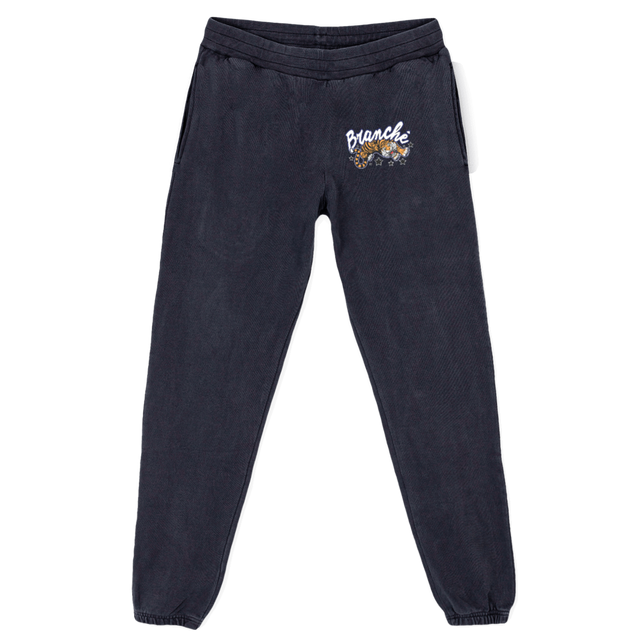 TIGRTBAT Vintage Black Relaxed Sweatpants.