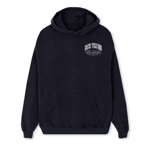 TRAINING_2 Vintage Black Regular Hoodie.