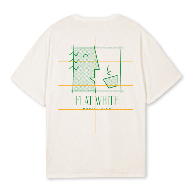 PANPEPINILLOS Vintage White Oversized Tee.