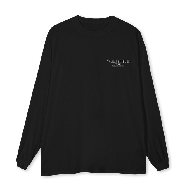 FINDYOURPATH Black Oversized LS Tee.
