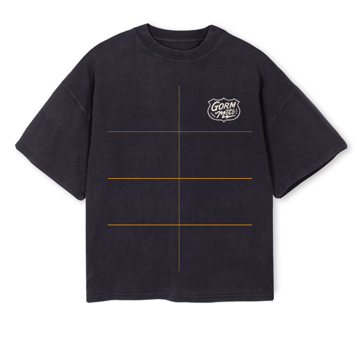 Oversized Box Tee Black main image 0
