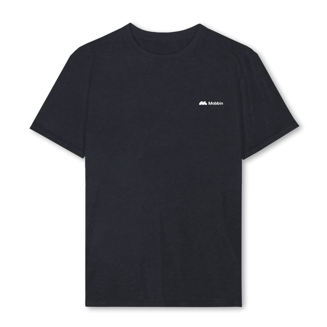 TEEBASICVINTAGEBLACK Vintage Black Regular Tee.